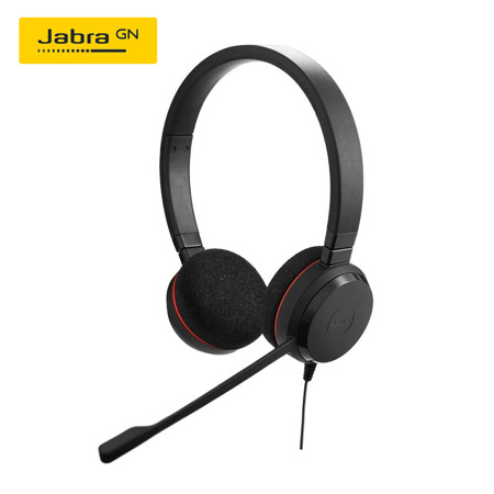 AUDIFONO C/MICROF. JABRA EVOLVE 20 STEREO BLACK (4999-829-209)